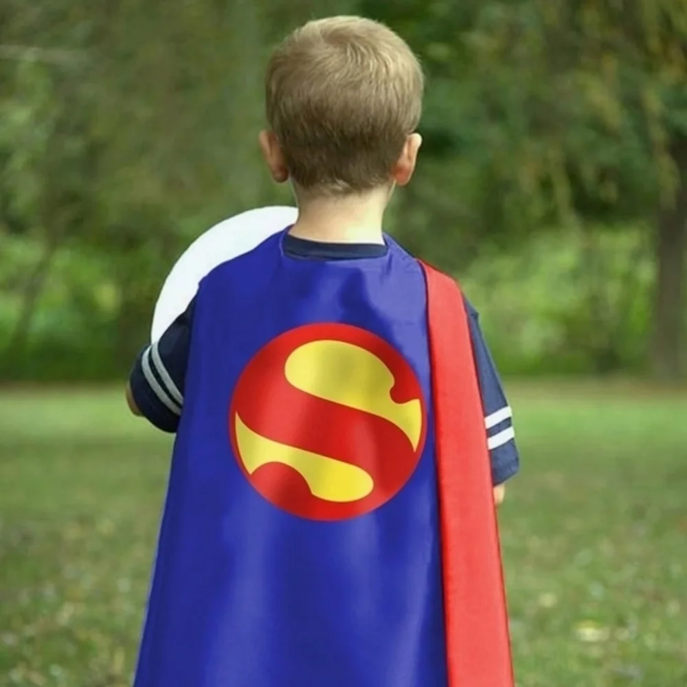 Superman Cape for Kids with Mask‎  Halloween Costumes and Party Dress